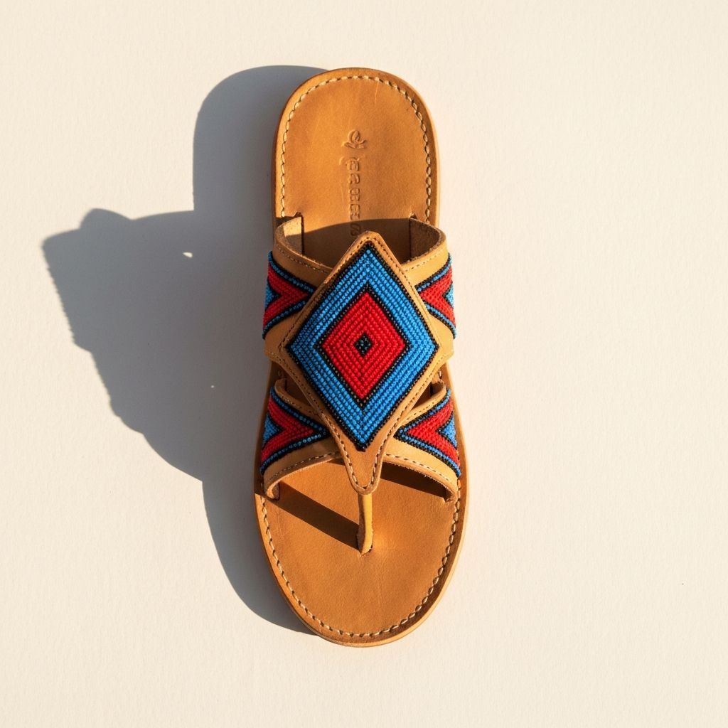 Traditional Beaded Sandals