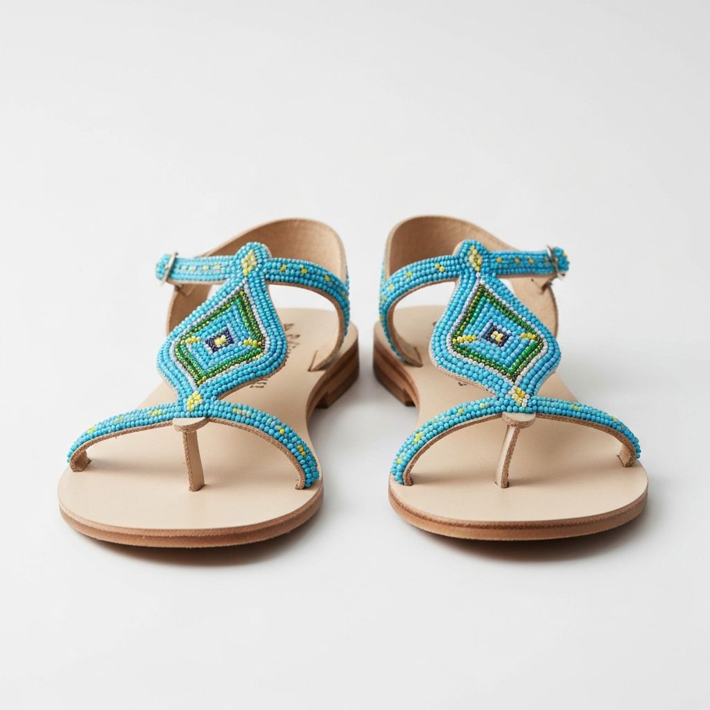 Women's Turquoise Sandals
