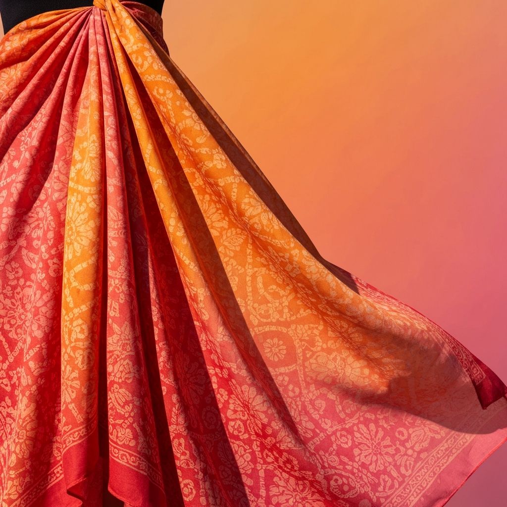 Printed Sarong - Sunset